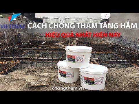 Cách chống thấm tầng hầm bằng Neopress Crystal hiệu quả nhất hiện nay