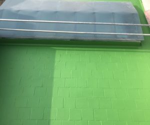 PUW xanh trên bê tông (9)