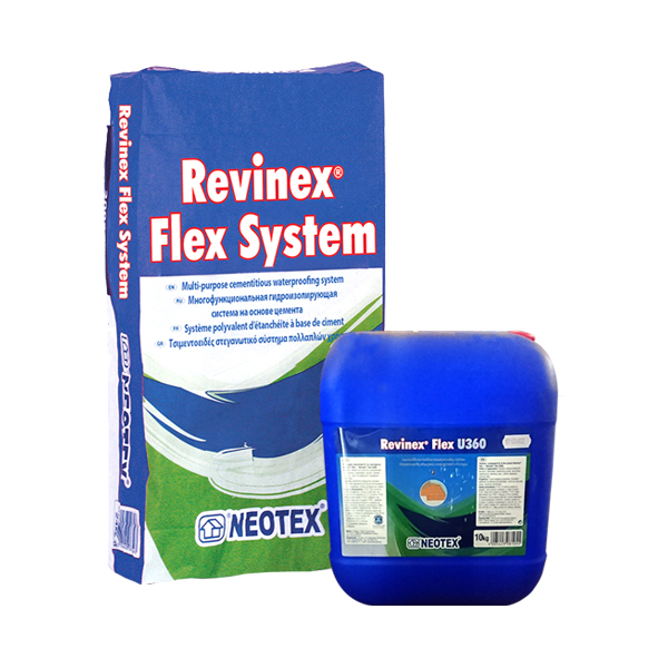 vật liệu chống thấm gốc xi măng 2 thành phần Revinex flex U 360