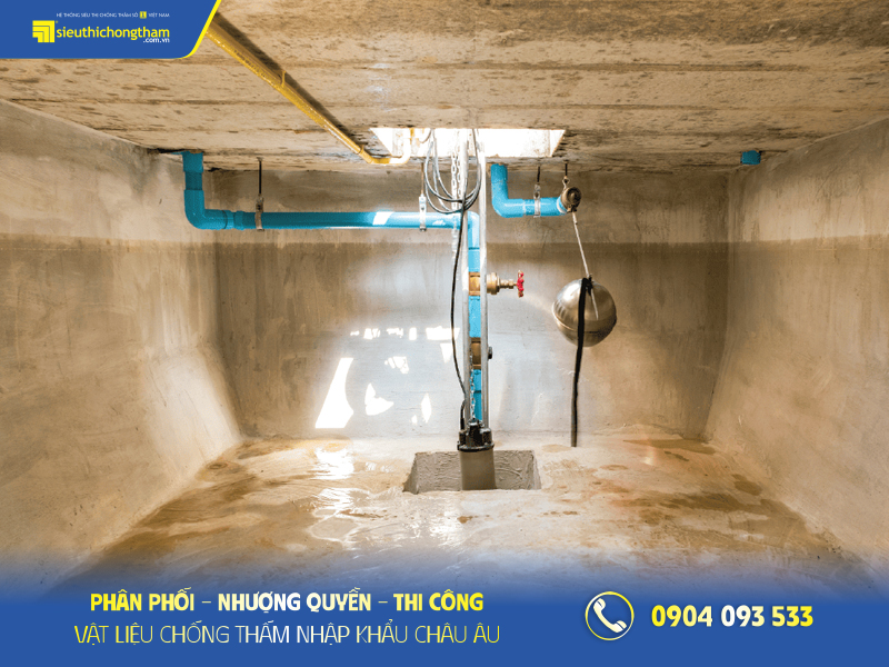 Cách chống thấm bể nước ăn an toàn và hiệu quả nhất hiện nay Chống thấm bể nước ăn