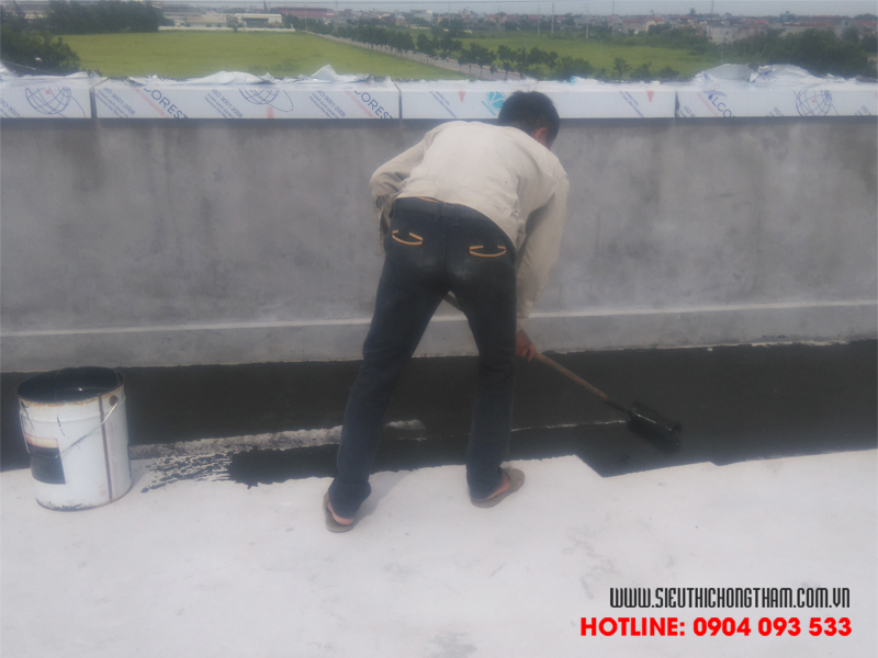 thi công lớp lót primer