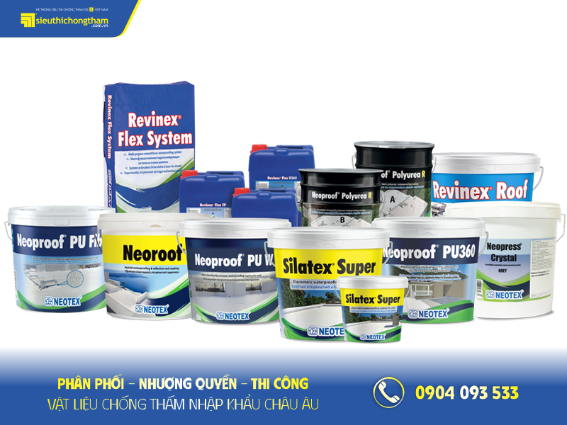 Hóa chất chống thấm Neotex