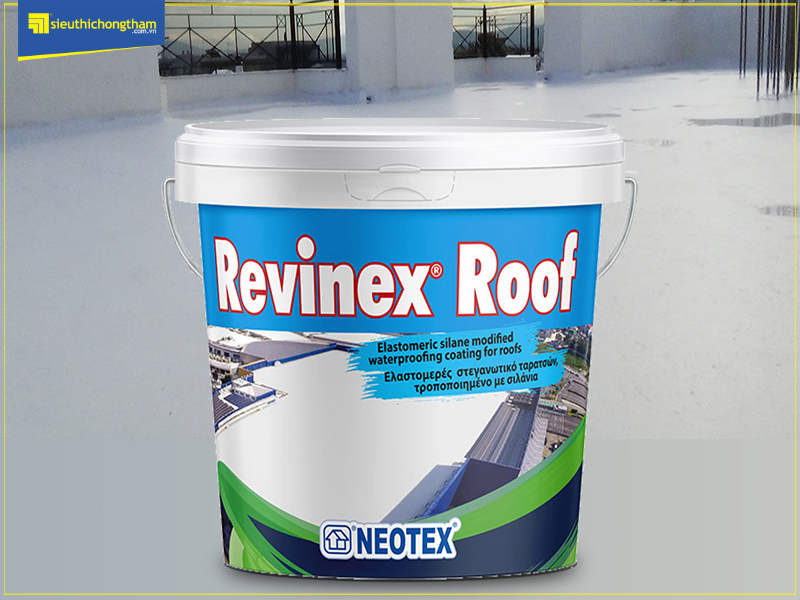 Revinex Roof - Giải pháp chống thấm sàn mái lộ thiên hữu hiệu
