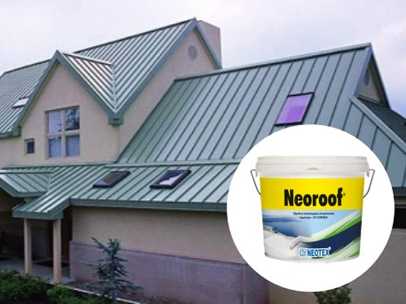 quy trình chống thấm chống nóng sàn mái tôn sử dụng neoroof