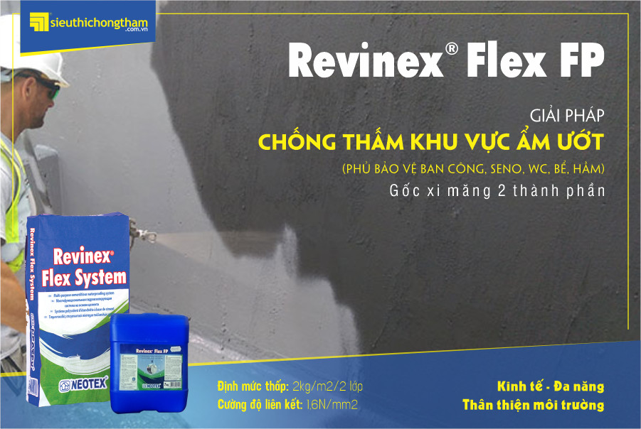 giải pháp chống thấm revinex flex FP