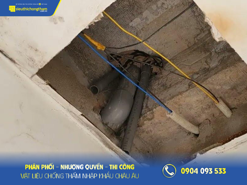 Cổ ống xuyên sàn