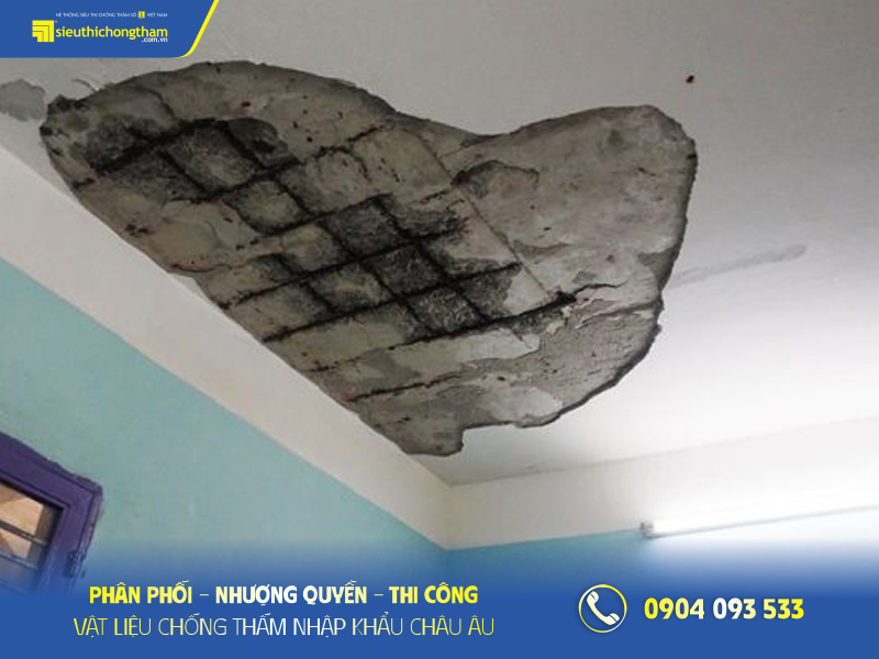 sơn bả bong tróc