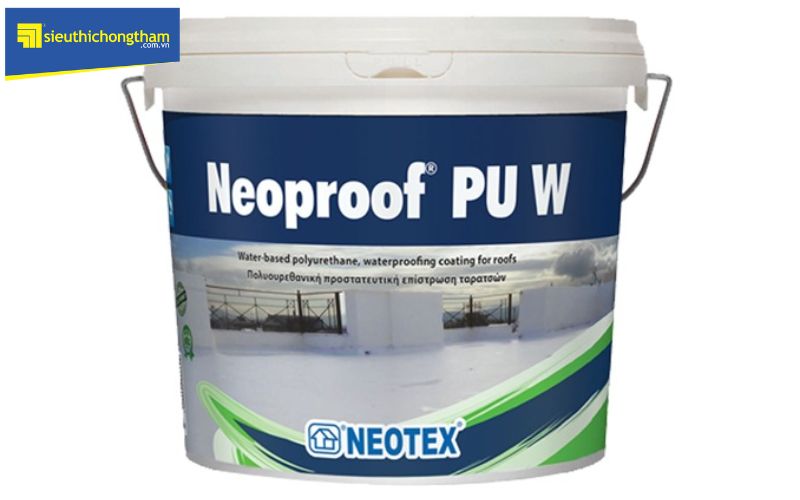 Dùng Neoproof PU W chống dột mái tôn hiệu quả, an toàn