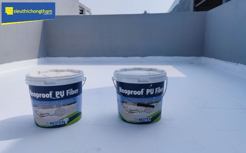Giải pháp chống thấm trần nhà bằng Neoproof PU Fiber