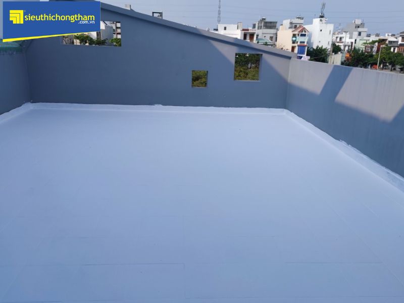 Neoproof PU Fiber là vật liệu phù hợp với chống thấm sân thượng