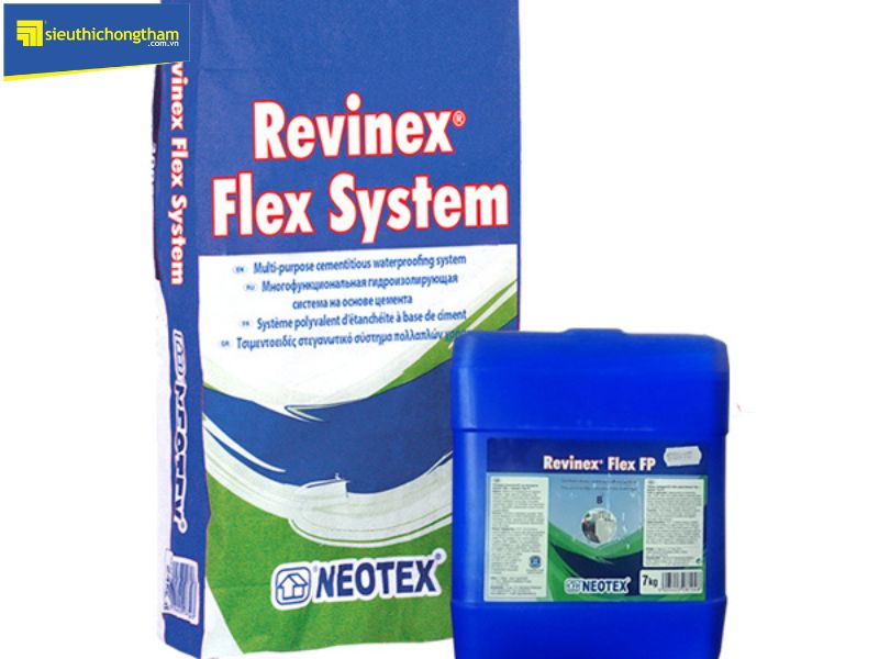 Revinex Flex FP là sản phẩm tiêu biểu của dòng vật liệu chống thấm xi măng