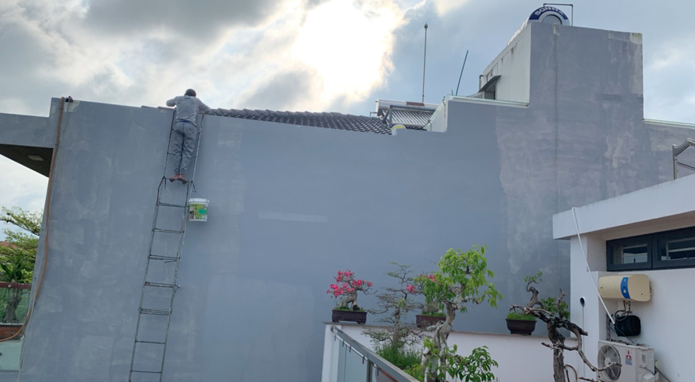 Chống thấm Hai Bà Trưng Chống thấm Hai Bà Trưng công trình thực tế tại 343 Hai Bà Trưng