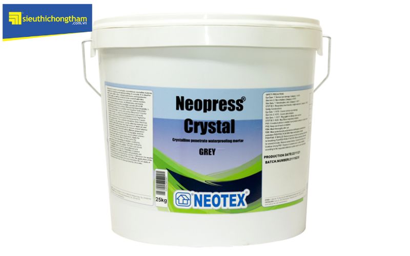 Neopress Crystal là vật liệu chống thấm ngược tường trong nhà và cách nhiệt tốt