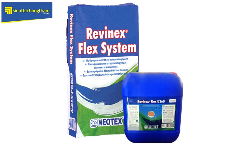 Vật liệu chống thấm ngược tường trong nhà Revinex Flex U360 có nhiều ưu việt