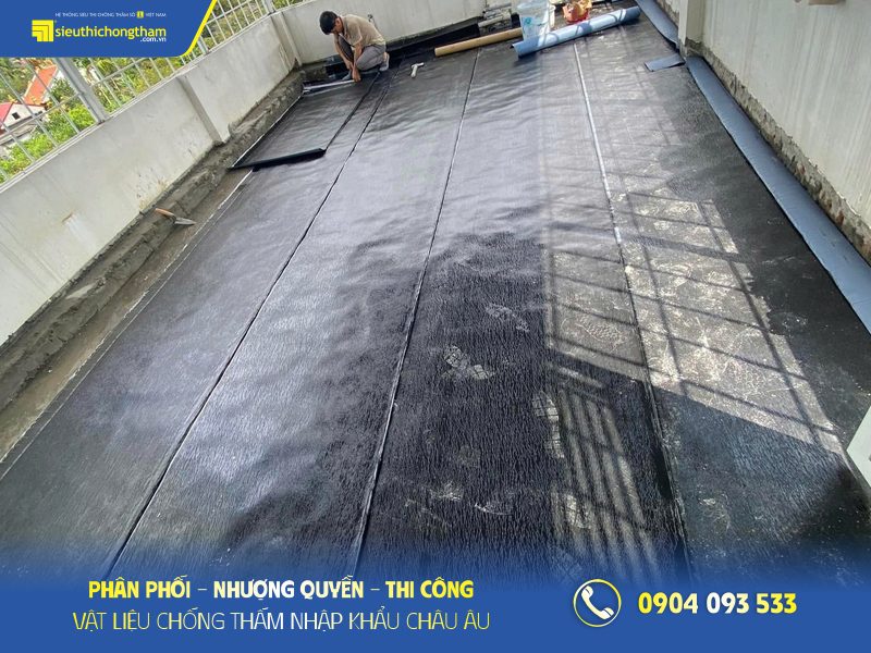 Màng chống thấm Bitum tự dính - Xu thế chống thấm của tương lai Màng chống thấm tự dính