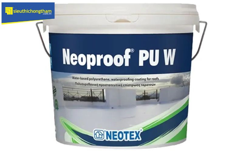 Neoproof PU W là vật liệu chống thấm chuyên dụng cho sân thượng