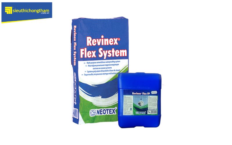 Revinex Flex FP - Vật liệu phổ biến trong chống thấm tường nhà liền kề