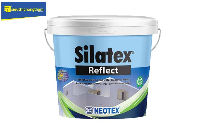 Silatex Reflect chống thấm và tạo thẩm mỹ cho các bức tường
