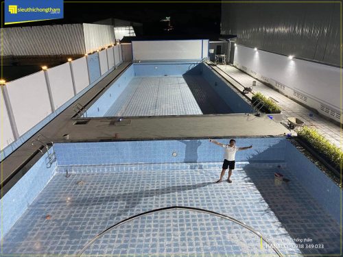 "Chống thấm hồ bơi trên sân thượng" và tầm quan trọng của việc chống thấm trong xây dựng hồ bơi trên sân thượng