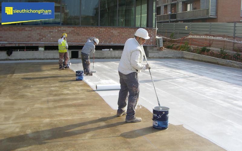 Chống thấm sàn mái là cách tốt nhất để bảo vệ kết cấu và vẻ đẹp của công trình