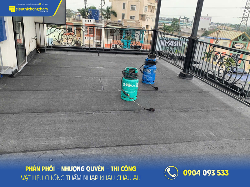 Quy trình thi công màng khò chống thấm cho độ bền trên 10 năm Màng chống thấm khò nóng