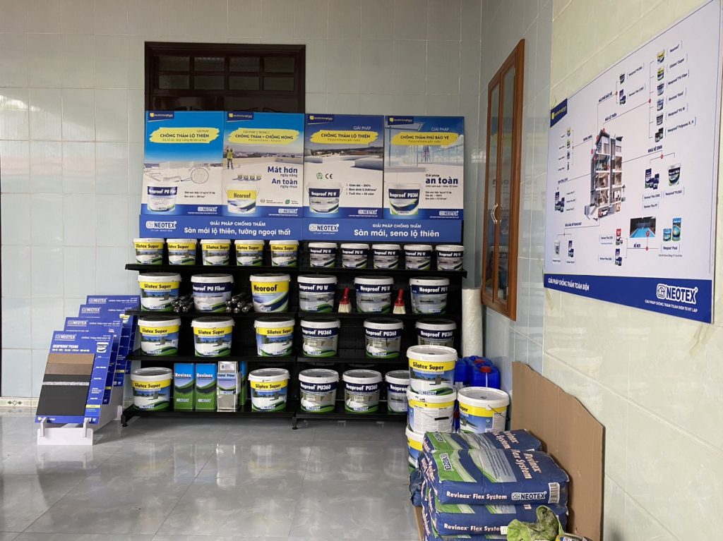 Chống thấm Tây Hồ Siêu thị chống thấm Hướng Thanh