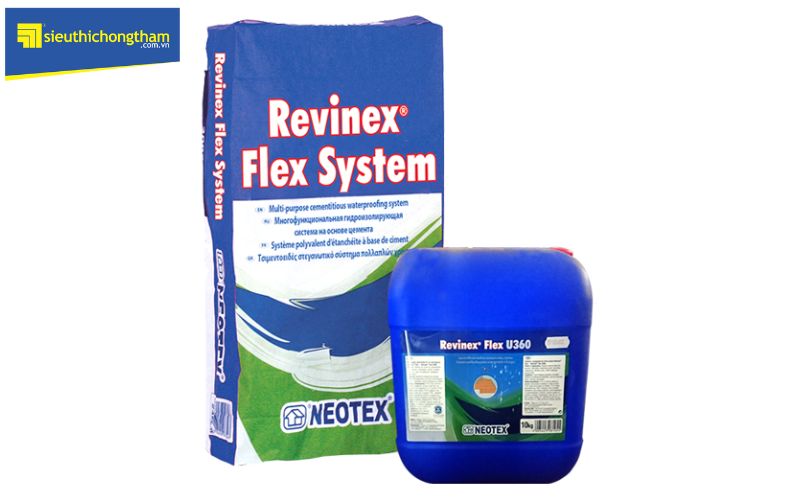 Revinex Flex U360 được ưu tiên trong chống thấm nhà liền kề