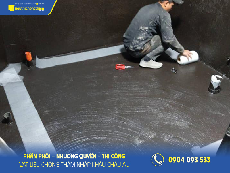Thi công chống thấm nhà vệ sinh 
