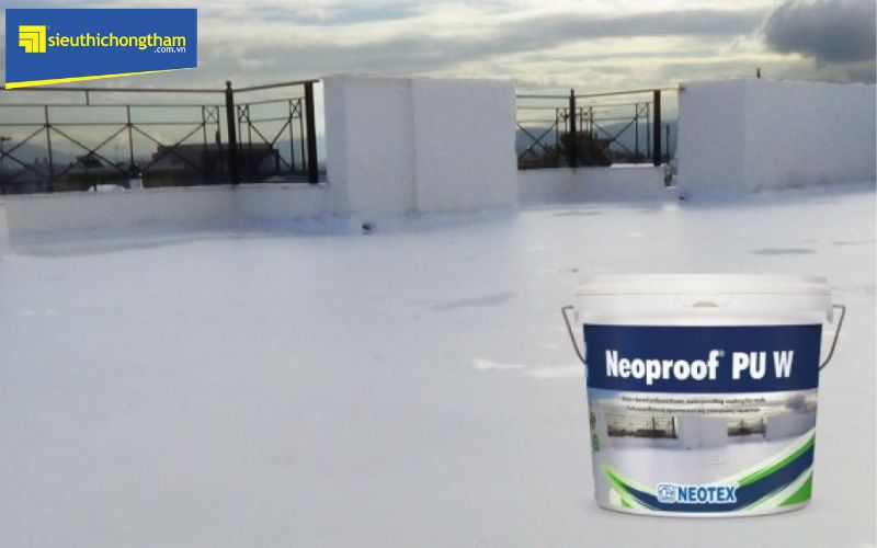 Neoproof PU W là vật liệu chống thấm hệ nước, an toàn với môi trường
