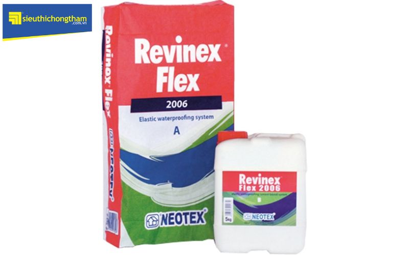 Revinex Flex 2006 Grey thuộc TOP vật liệu chống thấm ngược bán chạy hiện nay