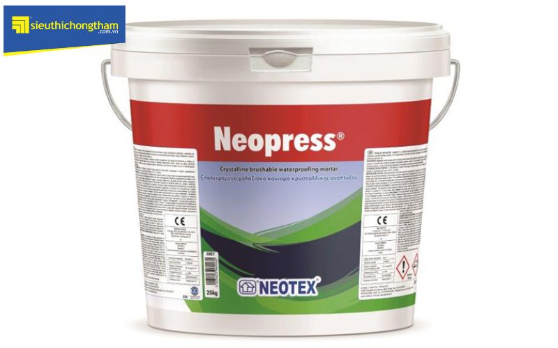 Neopress là vật liệu đặc biệt trong giải pháp chống thấm ngược tường