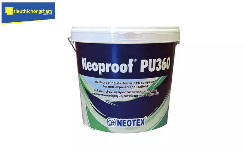 Neoproof PU360 là lựa chọn hàng đầu trong chống thấm sân thượng