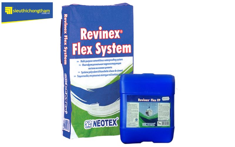 Revinex Flex FP có thể chống thấm thuận và nghịch