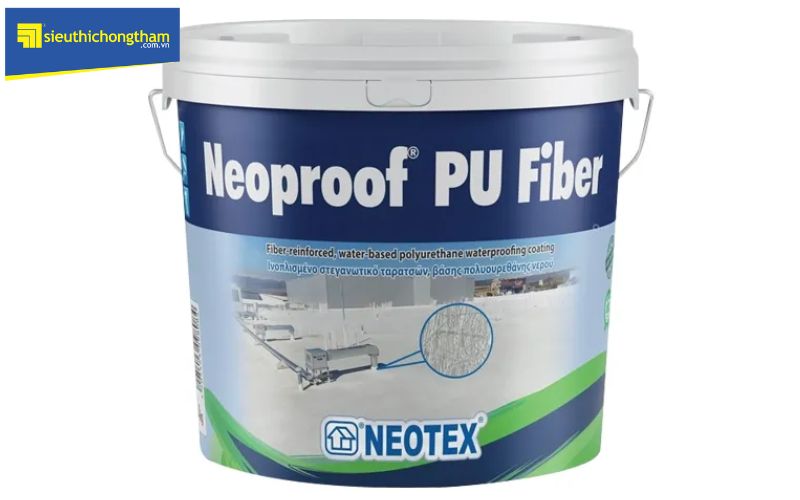 Dùng Neoproof PU Fiber là lựa chọn tối ưu trong chống thấm trần