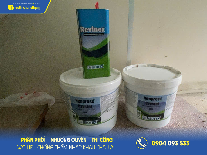 Chống thấm tinh thể thẩm thấu Neopress Crystal 