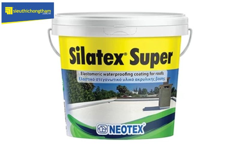 Silatex Super được ưa chuộng trong chống thấm dột