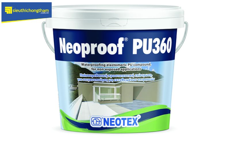 Neoproof PU360 được tin tưởng lựa chọn trong chống thấm nhà tắm