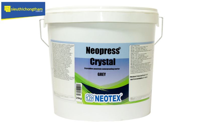 Neopress Crystal chống thấm tường hiệu quả và bền bỉ