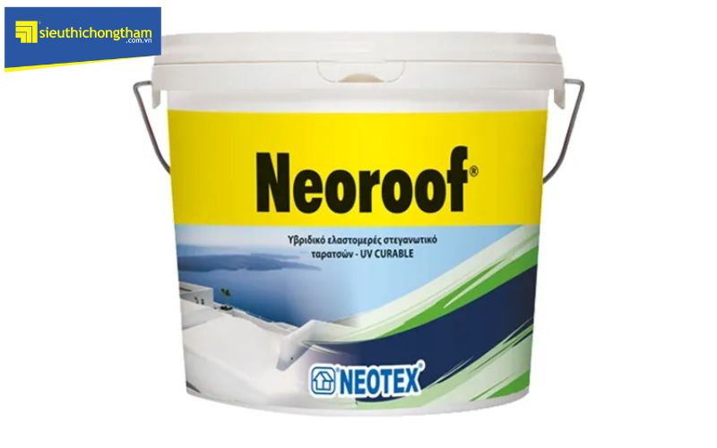 Neoroof có khả năng chống thấm, chống nóng nên rất hợp khu vực ngoài trời