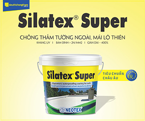 Chống thấm mái lộ thiên dùng Silatex Super