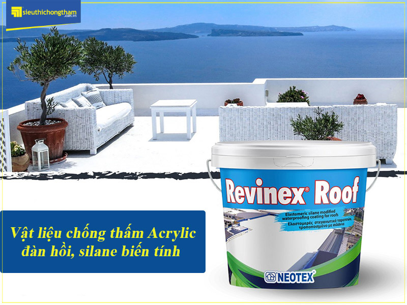 Revinex Roof - Vật liệu chống thấm số 1 cho công trình ven biển