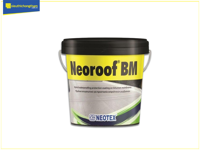 Neoroof BM vừa kết liền vết nứt vừa ngăn nước ngấm vào gây thấm dột