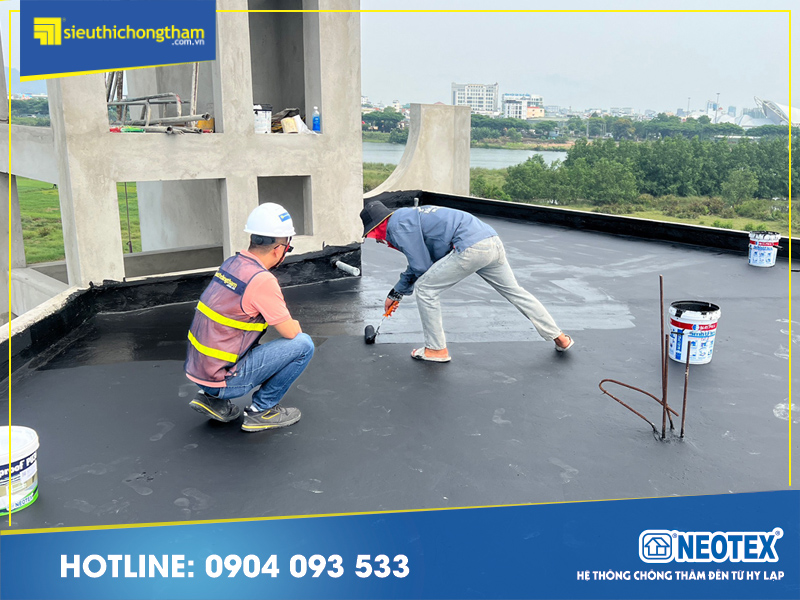 Báo Giá Dịch Vụ Chống Thấm Tại Đà Nẵng Chống thấm Đà Nẵng cho hạng mục sàn mái