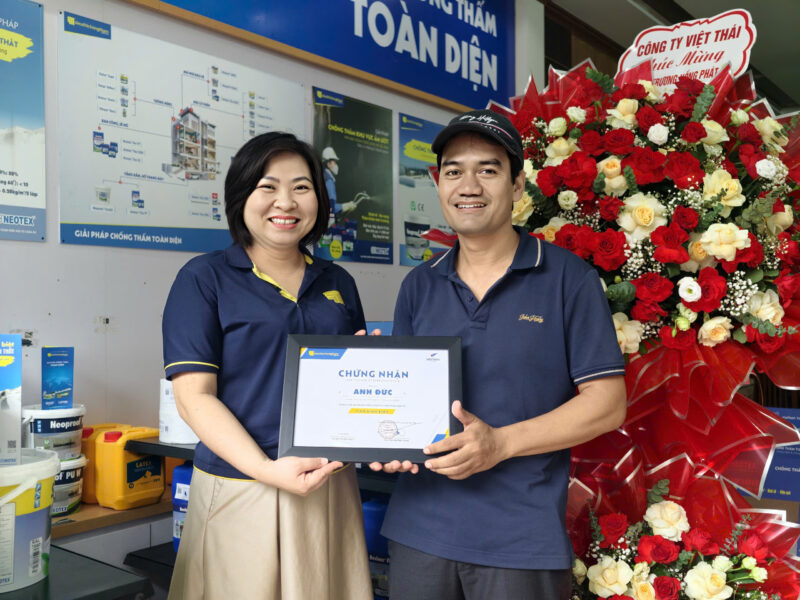 Setup Siêu Thị Chống Thấm Anh Đức - Ninh Bình Setup Siêu Thị Chống Thấm Anh Đức