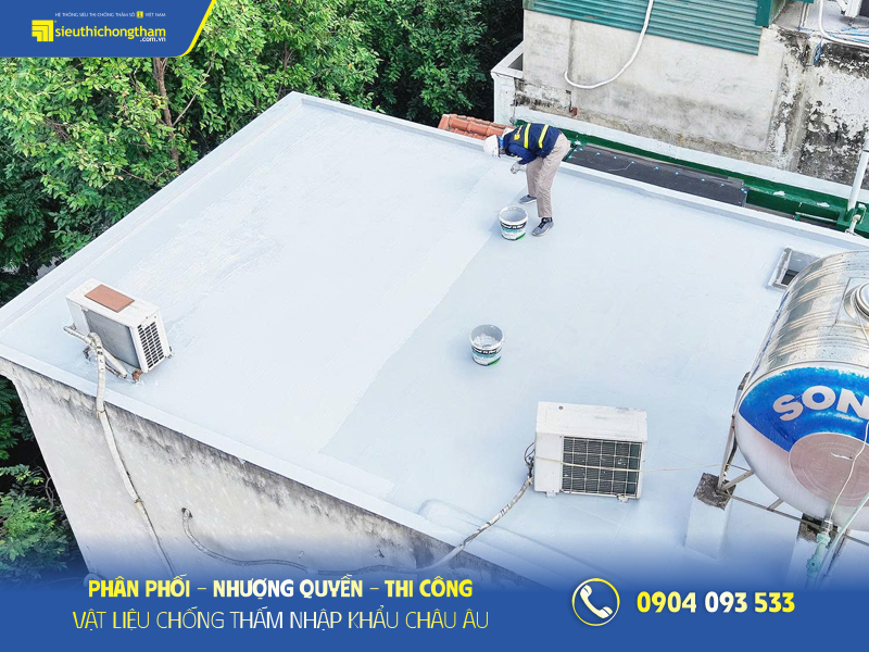 Chống thấm Thủ Dầu Một Chống thấm Thủ Dầu Một khu vực mái lộ thiên