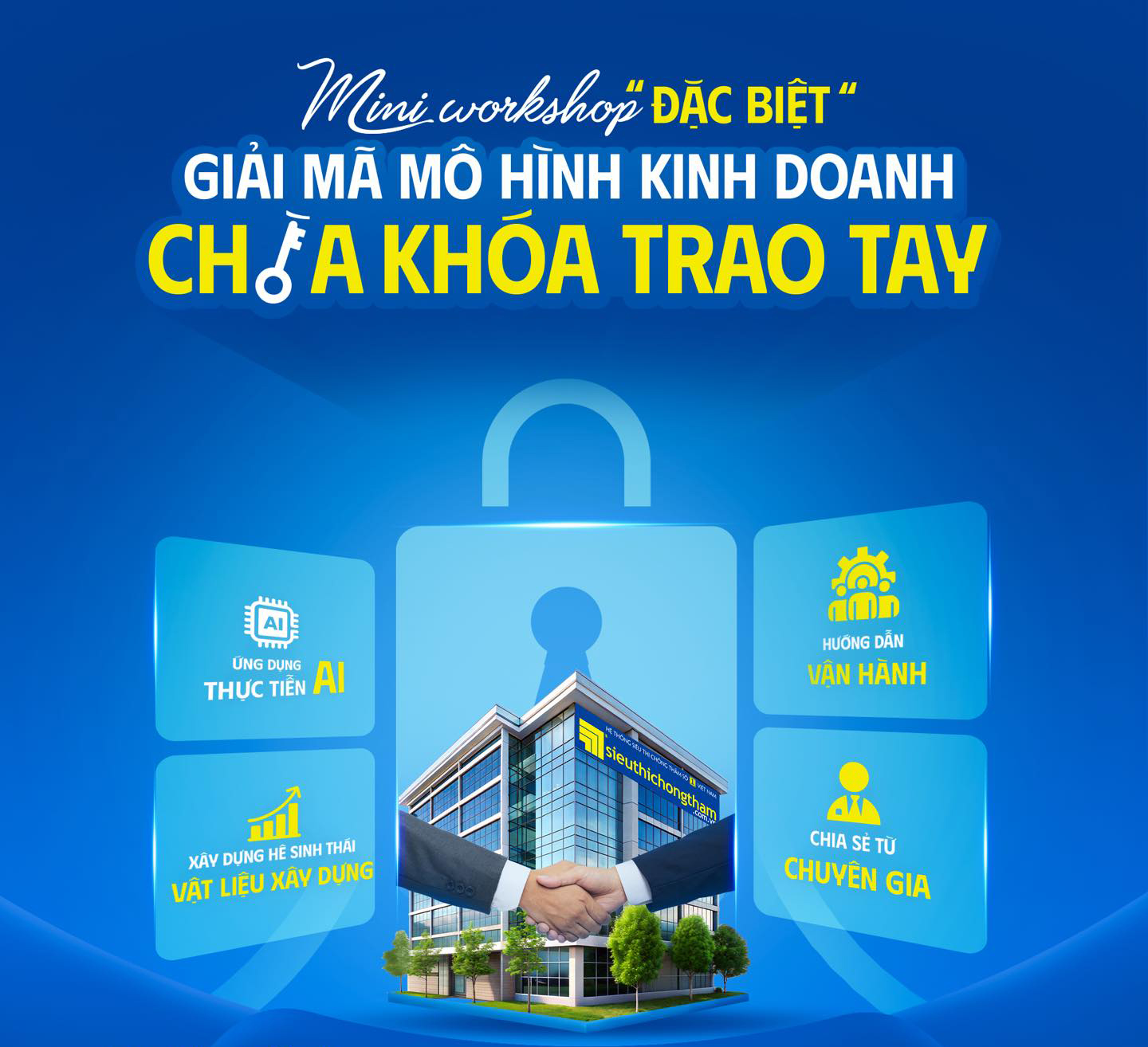 Chương trình giao lưu, chia sẻ: “SIÊU THỊ CHỐNG THẤM - MÔ HÌNH KINH DOANH CHÌA KHÓA TRAO TAY” sieu thi chong tham mo hinh kinh doanh chia khoa trao tay 2