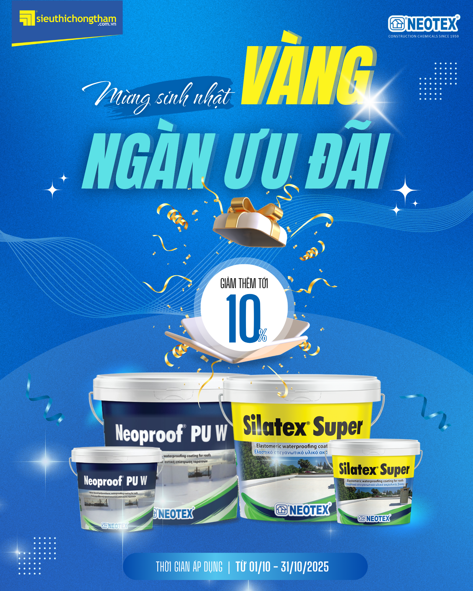 ctkm sinh nhat vang ngan uu dai
