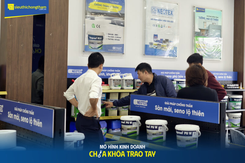 Giới thiệu đến khách mời về các dòng sản phẩm chống thấm chủ lực