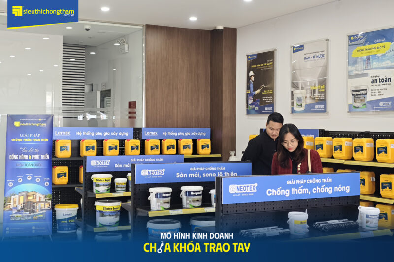 Hệ thống vật liệu chống thấm đa dạng, phù hợp với nhiều hạng mục công trình