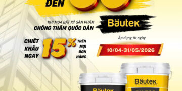 CHƯƠNG TRÌNH “TRẢI NGHIỆM GIẢI PHÁP CHỐNG THẤM QUỐC DÂN BAUTEK - NHẬN CHIẾT KHẤU LÊN ĐẾN 30%” DÀNH RIÊNG CHO CÁC SIÊU THỊ VÀ NPP CHƯƠNG TRÌNH “TRẢI NGHIỆM GIẢI PHÁP CHỐNG THẤM QUỐC DÂN BAUTEK – NHẬN CHIẾT KHẤU LÊN ĐẾN 30%” DÀNH RIÊNG CHO CÁC SIÊU THỊ VÀ NPP